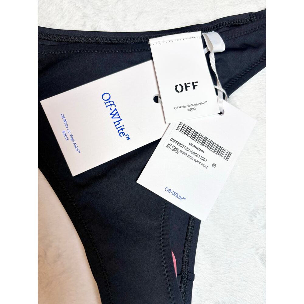 NWT - Off-White - Rower Black Bikini Swimsuit - Size 40 (XS) - Picture 12 of 12
